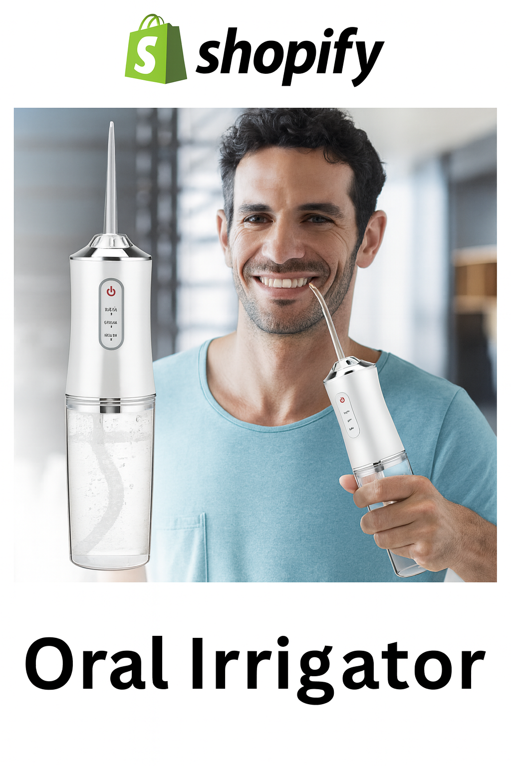 🦷 Irrigador Dental Portátil
