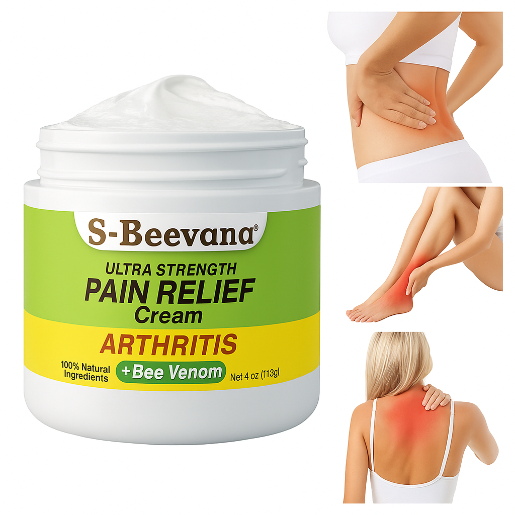 Crema Ultra Potente para Alivio del Dolor / S-BEEVANA